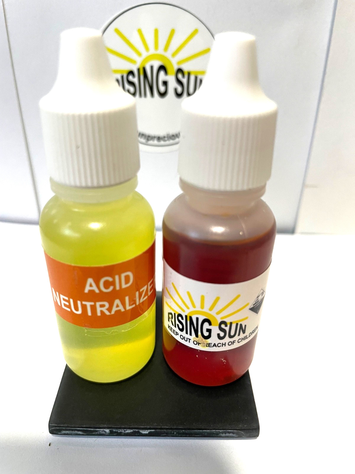 .925/.999 Silver testing kit with Acid Neutralizer and scratch test stone