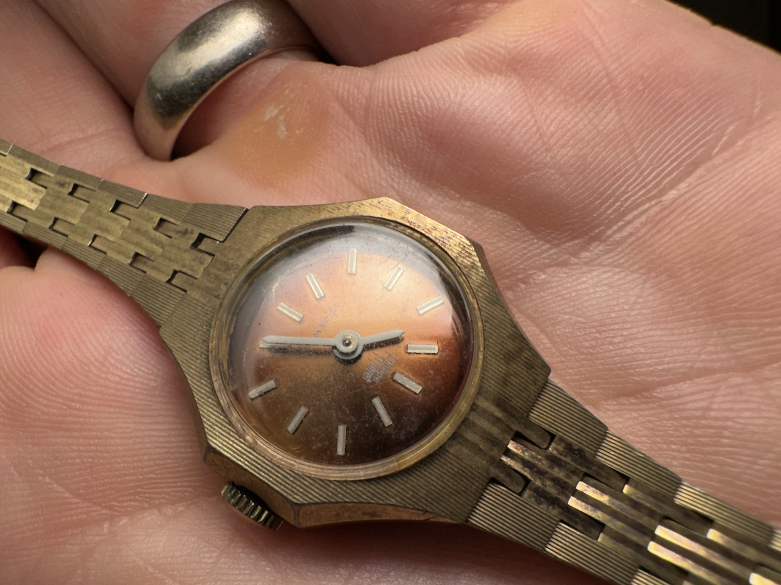 Clean Vintage Women’s Dress Watch – Phillipe Monet – great Condition Beauty! 70s