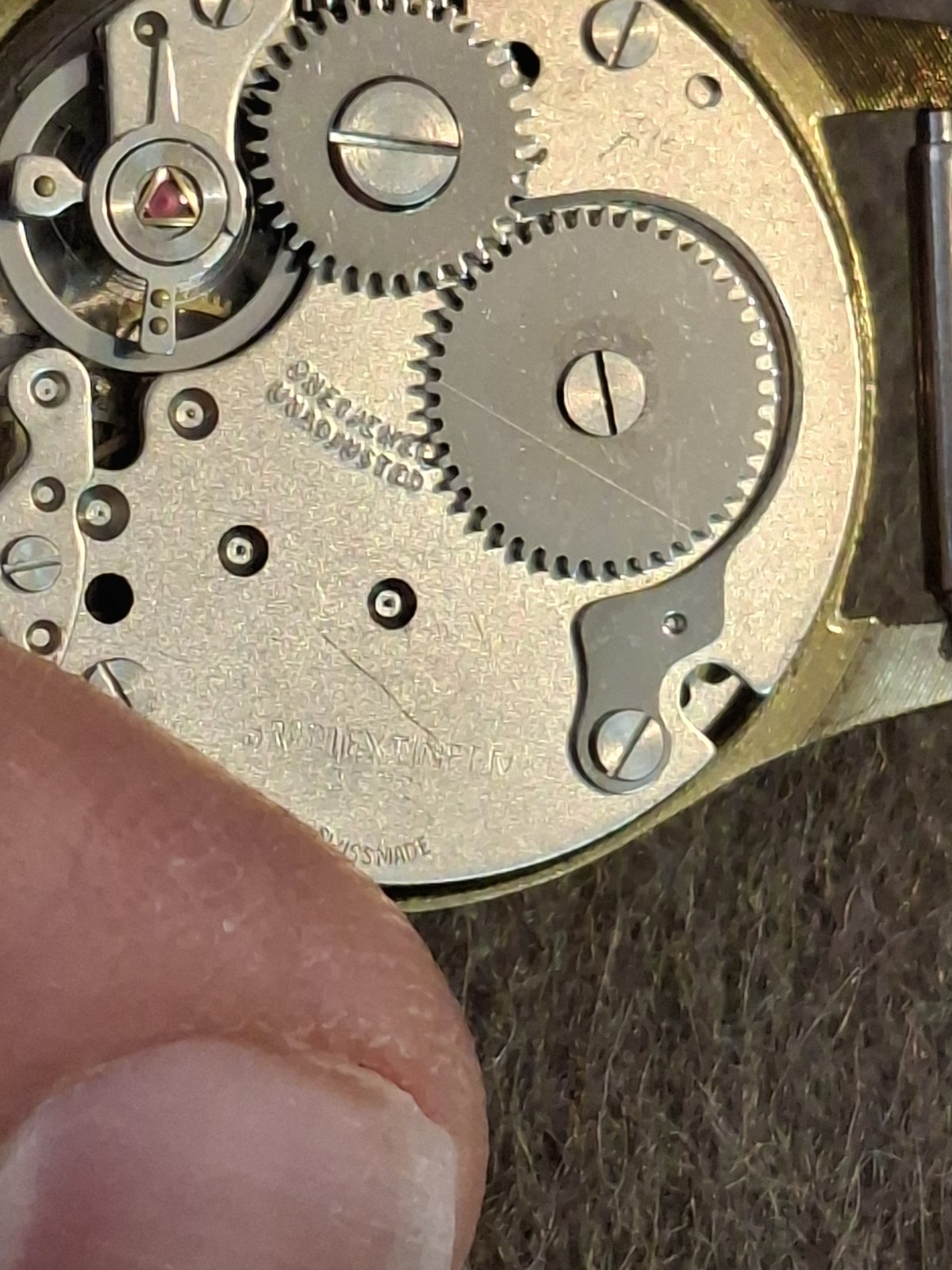 Vintage Bradley Mickey Mouse Swiss Mechanical Watch Cal 37-72 Speidel expansion