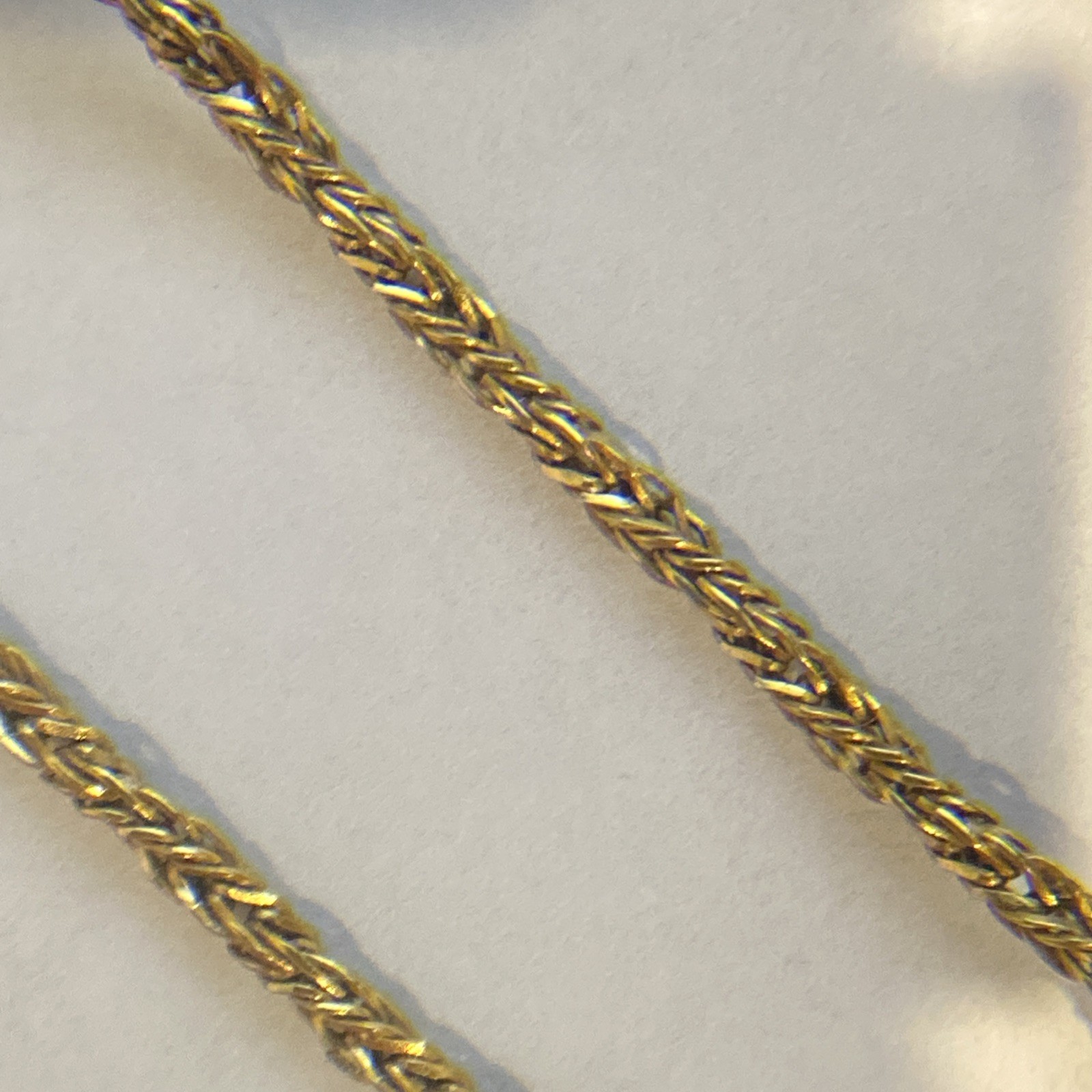 UnoAerre 375 Hallmarked 9ct Gold Italian Necklace Chain – Star 1 AR (ARezzo)
