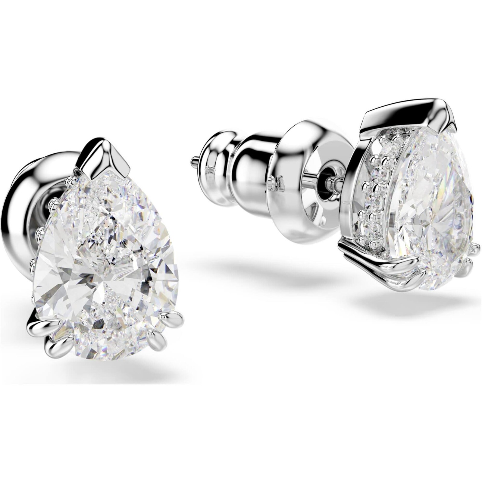 Swarovski Women’s Stud Earring Stilla Pear-Cut Stones and Rhodium Plated 5636713