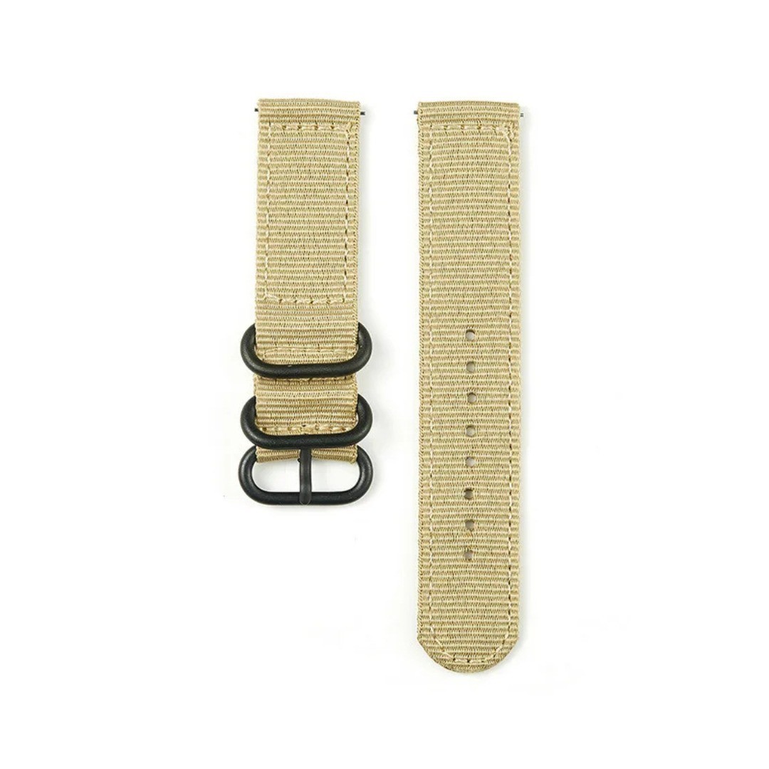 18mm 20mm 22mm Durable Military Woven Nylon Wrist Watch Band Quick Release Strap