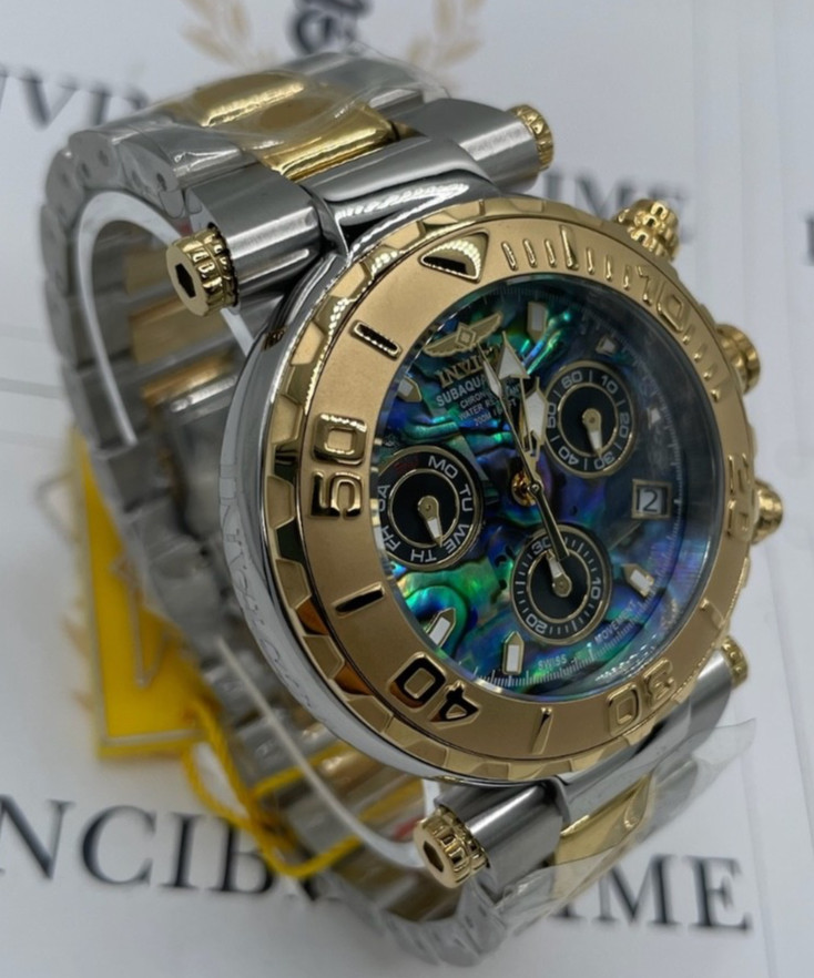 Invicta Subaqua Noma I Swiss Men’s Watch w/Abalone Dial (25805) Limited to 3000