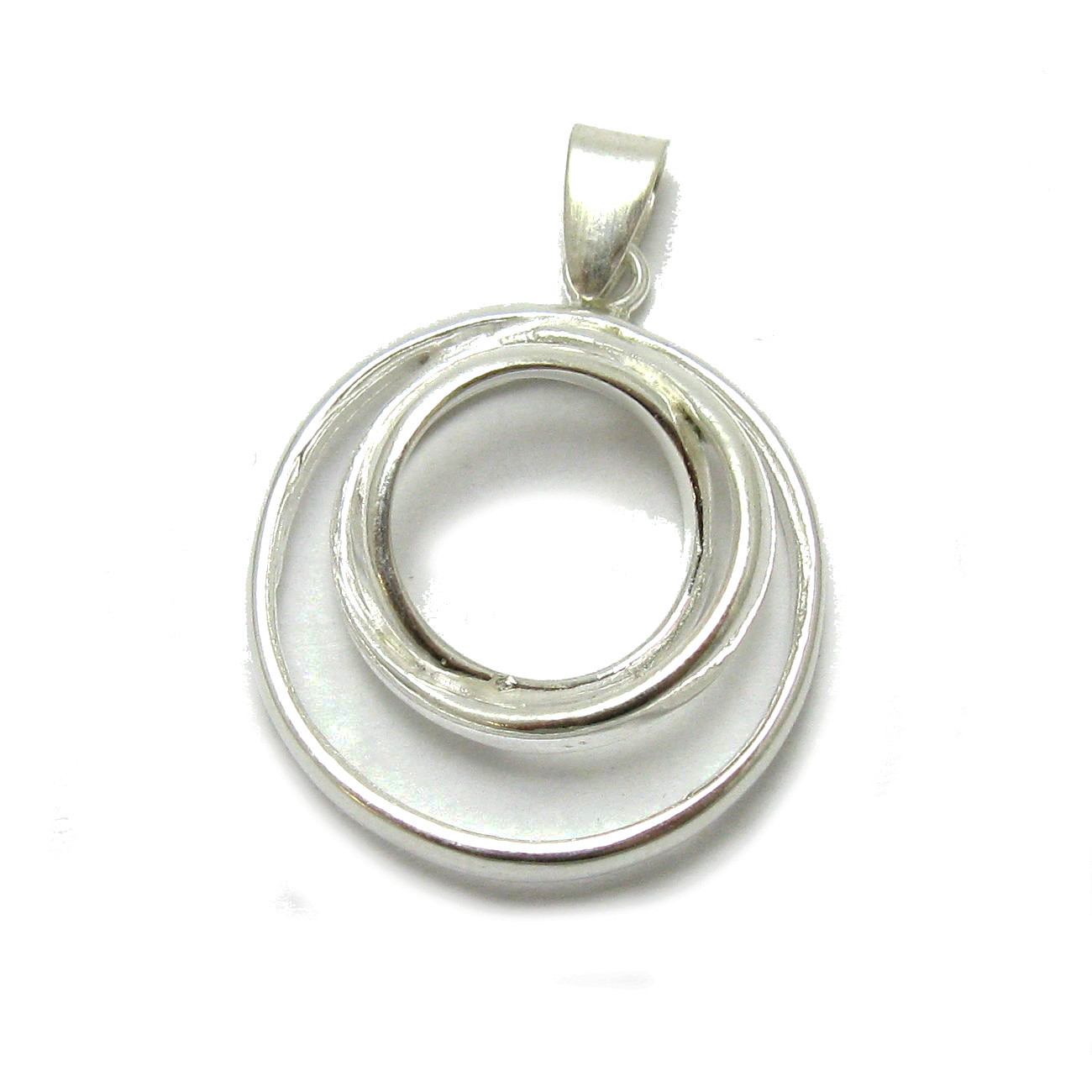 Plain Genuine Sterling Silver Pendant Hallmarked Solid 925 Nickel Free Handmade