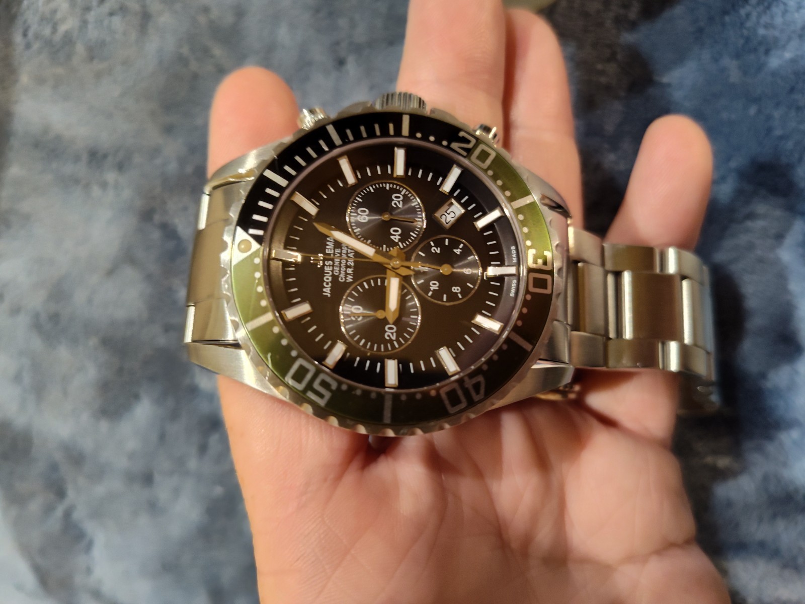 Jacques Lemans Tempora GU195 42 MM 200 Meter diver