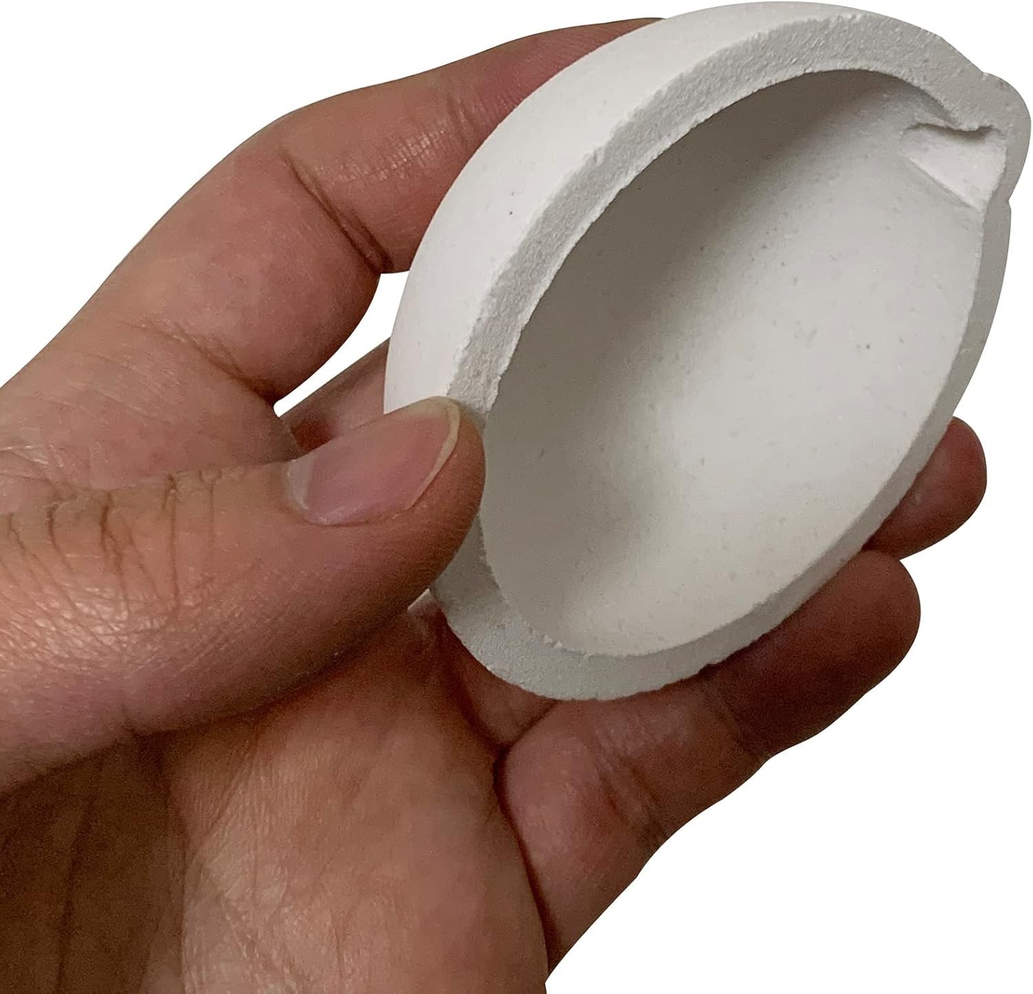 Ceramic Quartz Crucible 5 Pack 2.75 Inch Melting Dish Gold Silver Casting Refini