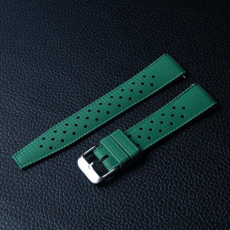 Tropical Silicone Watch Strap Band Quick Release Watch Band 18mm 20mm 22mm Smart