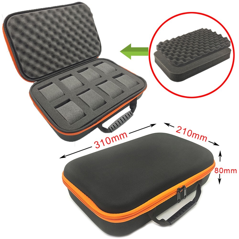 8Slot Watch Box Storage Bag Wristwatch Case Travel Smart Watches Boxes Men Gift