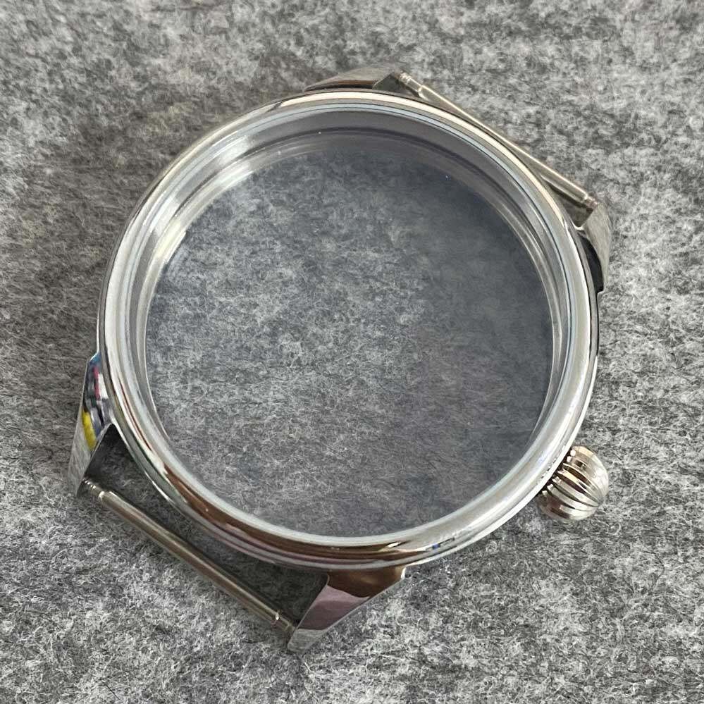 42mm Stainless Steel Watch Case For ETA6497 6498 ST3600 Watch Movement