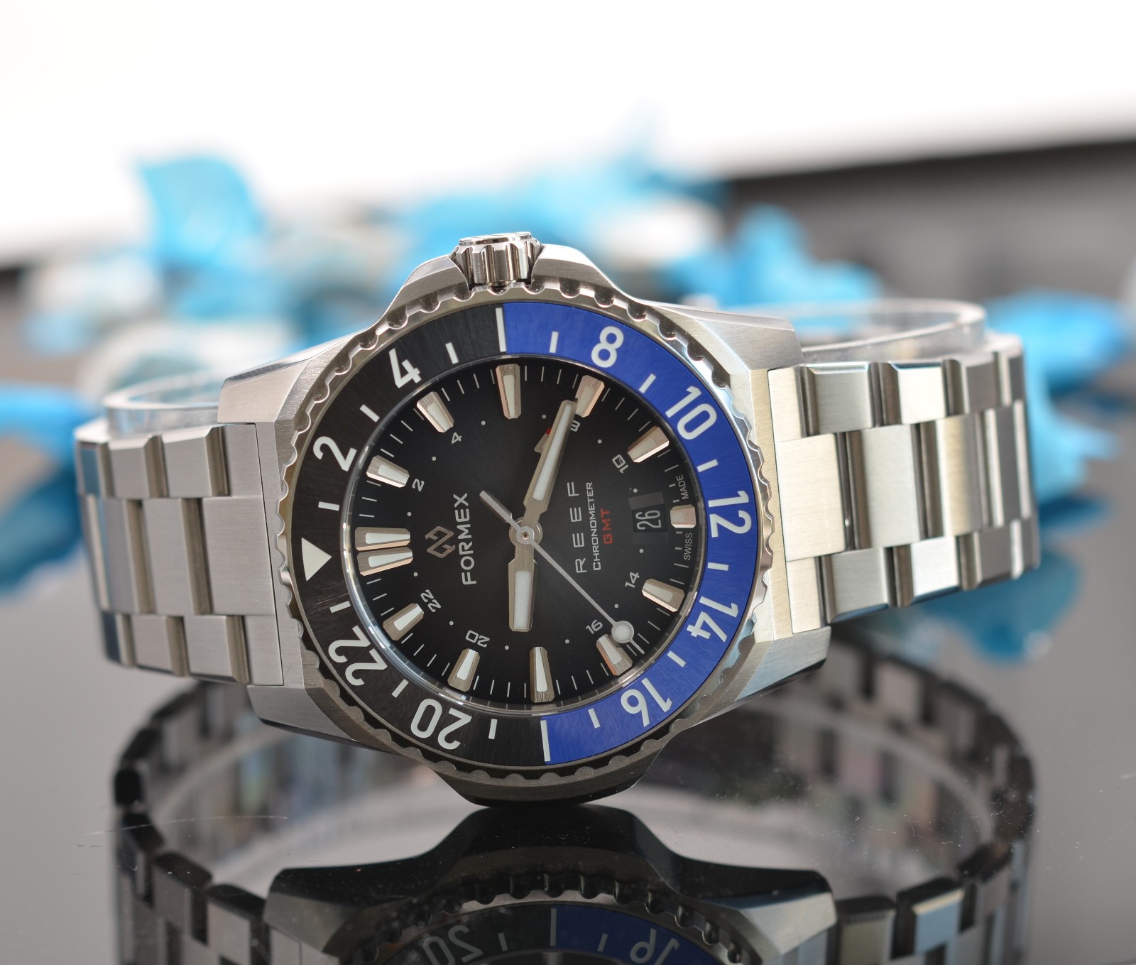 FORMEX REEF GMT 42MM Automatic COSC 300M Full Set 2025’s