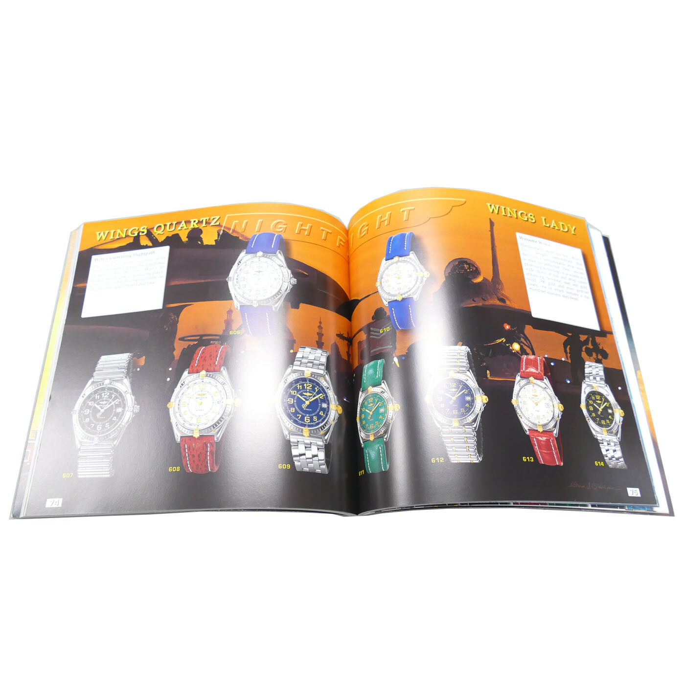 AUTHENTIC BREITLING 1884 INSTRUMENT FOR PROFESSIONALS CATALOG CHRONOLOG 2