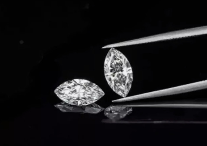 5 Pcs Loose CVD Lab Grown Diamond 3×5 mm Marquise D color, IF CLARITY Certified