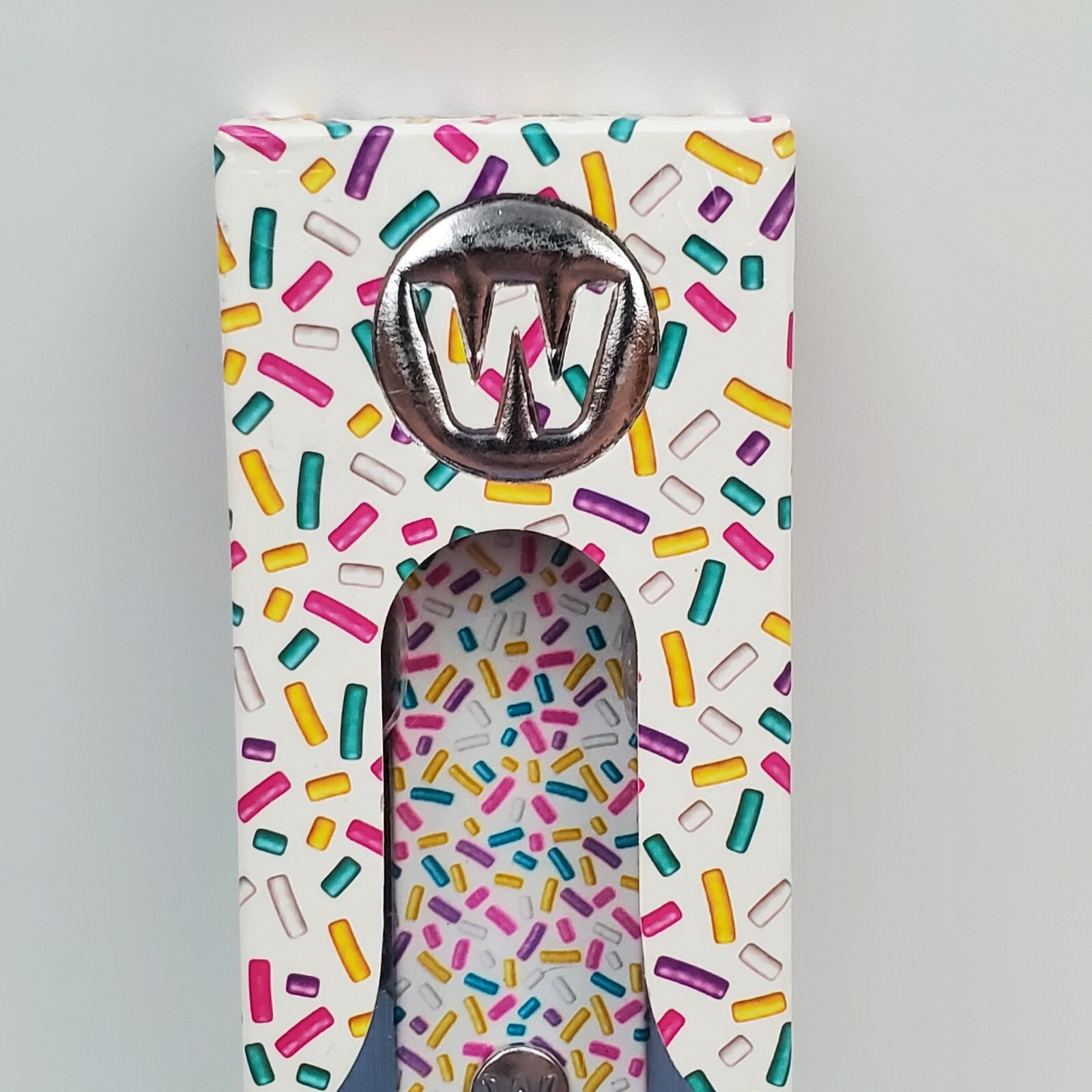 Watchitude Sprinkles Adult Watch 450 White Slap Band Limited Edition New READ