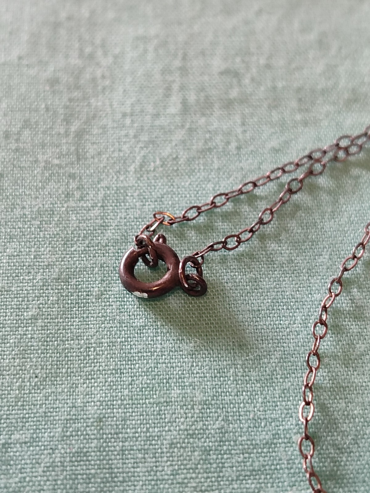 Sterling Silver 925 Whale Tail Necklace Signed Tested 17″ Chain