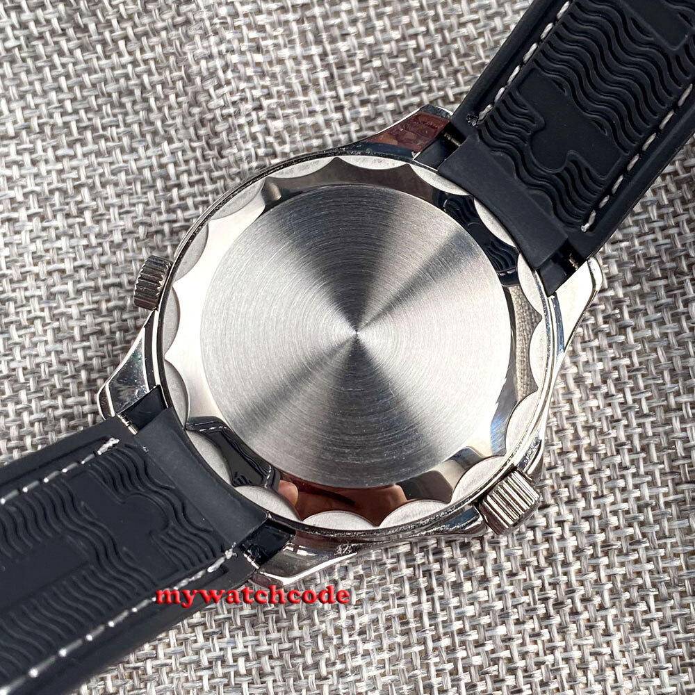 41mm Bliger Black Dial Sapphire Glass 24 Jewels NH35A automatic mens watch