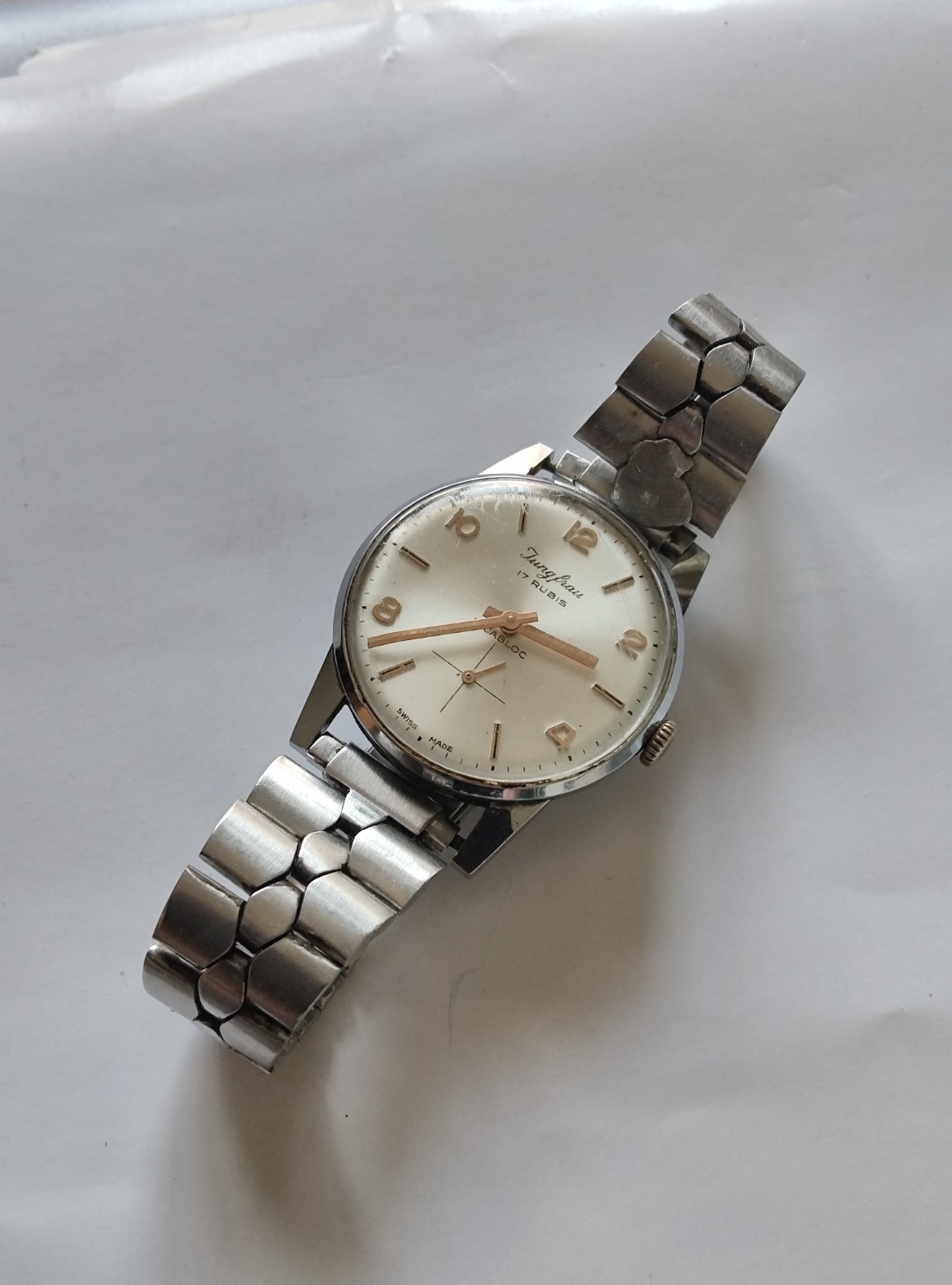 Vintage Watch Hand Wound Virgin
