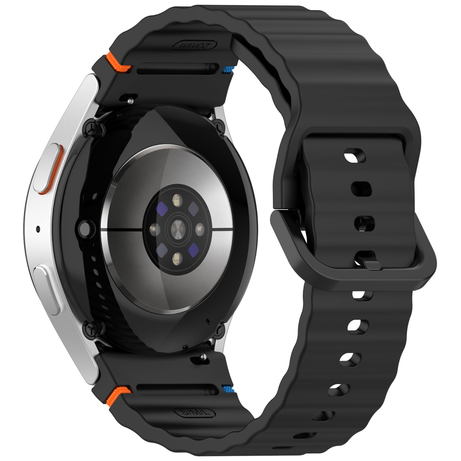 Samsung Galaxy Watch 7 6 Classic 5 Pro 4 3 Active 2 20mm Silicone Strap Band