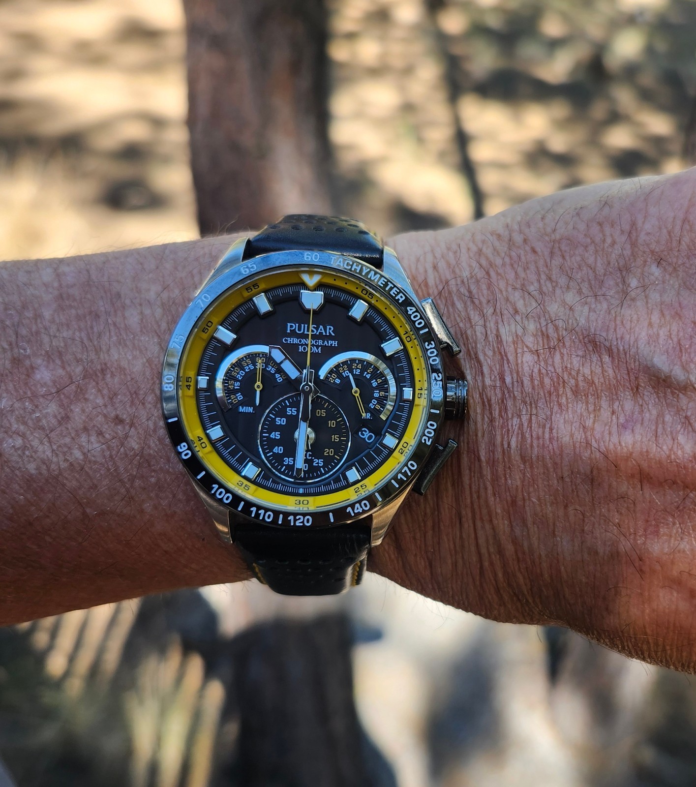 Pulsar (Seiko) VK63-X001 World Rally Championship Inspired Chronograph Excellent