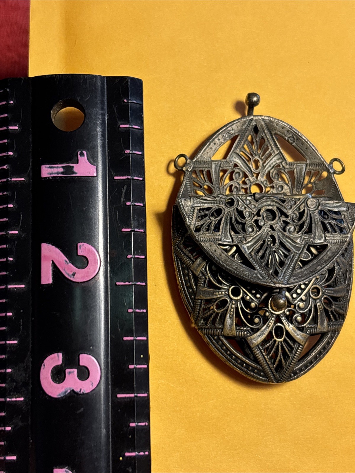 Unique Vintage Filigree Delicate Coin Purse I Purchased This Over 50 Years Ago