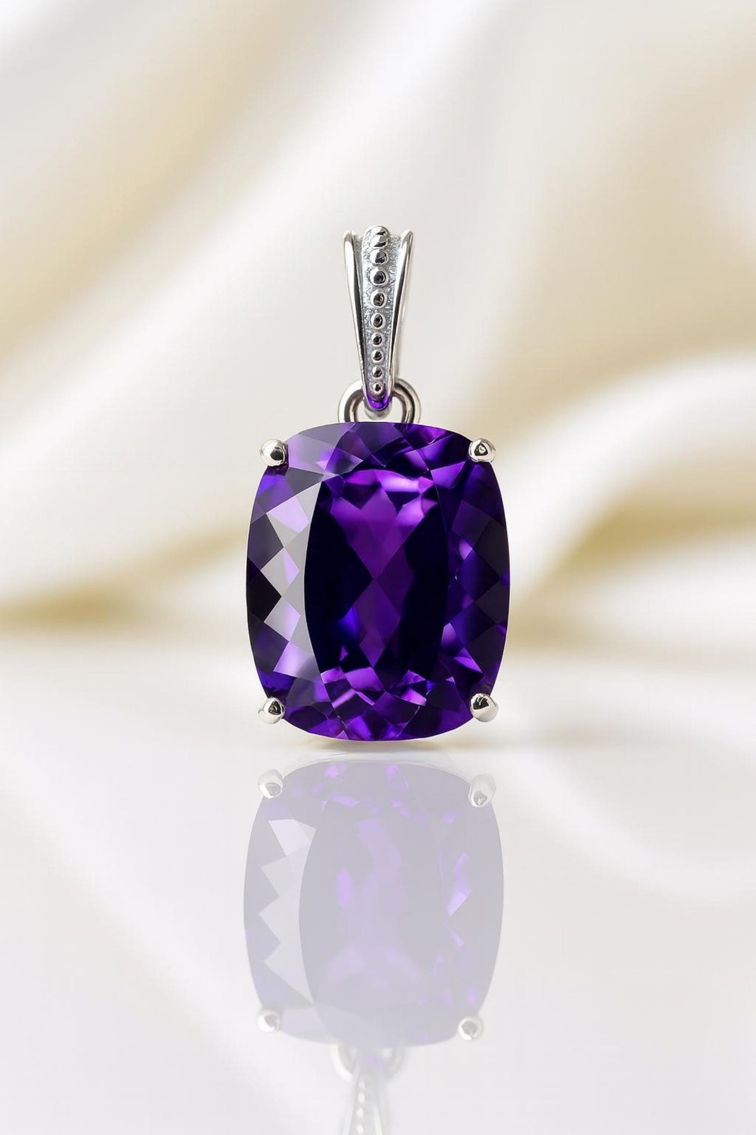 Natural Color Change Alexandrite Certified 25.77 Ct Gemstone Pendant 925 Silver