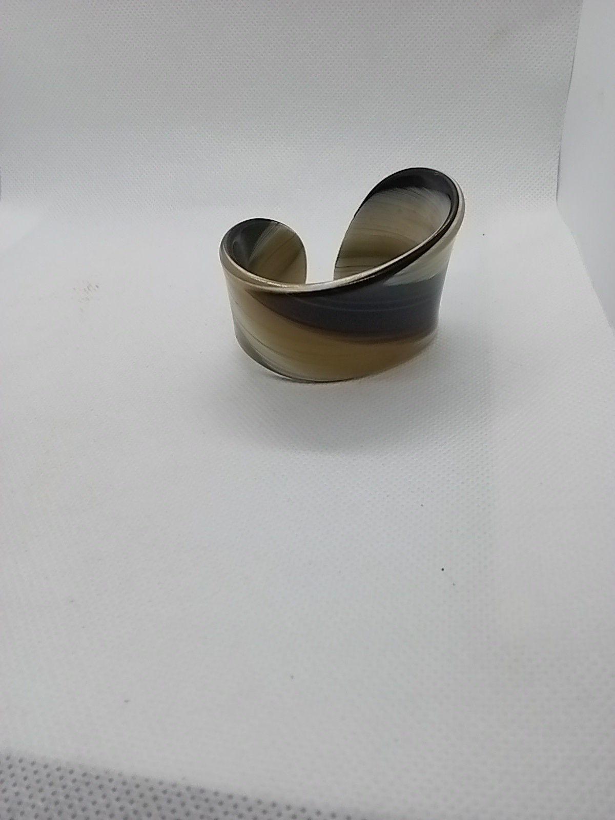 Cuff Bracelet Yellow Gray Black White
