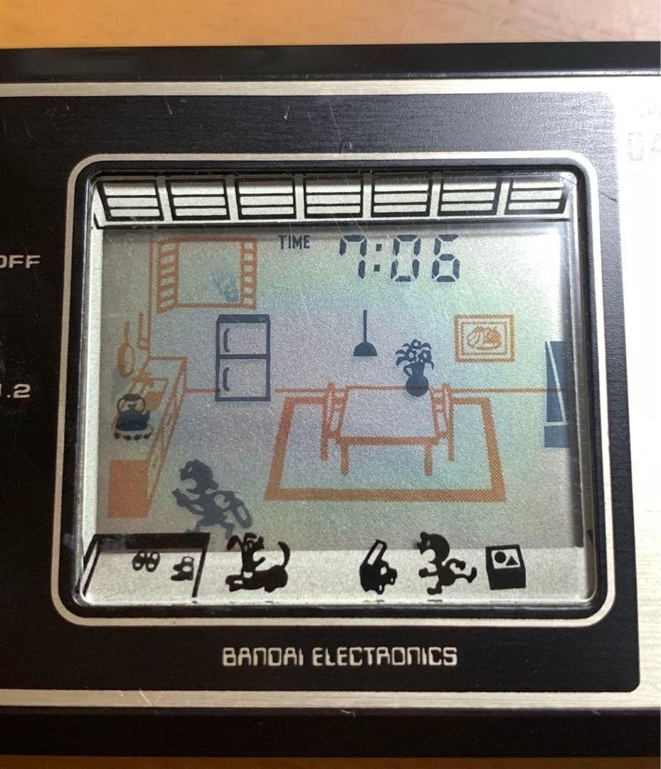 Extremely Rare! Bandai Game Watch DAIJISHIN Showa Retro Game Watch