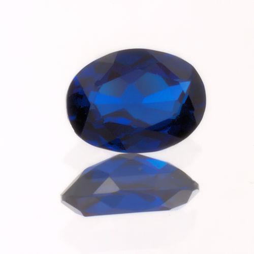 (7x5mm – 12x10mm) Oval Lab Created Dark Blue #113 Spinel