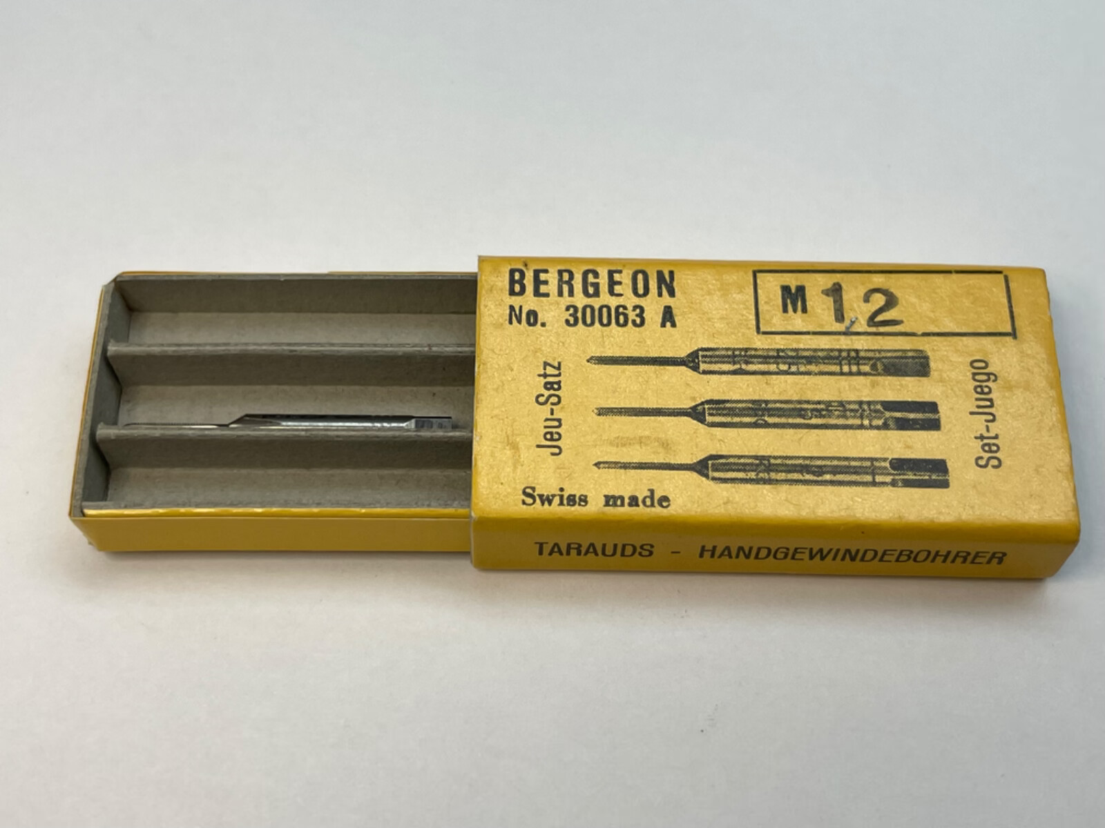 Vintage Bergeon 30063A M1.2 1.2mm 0.25mm Thread Watchmaker’s Tap