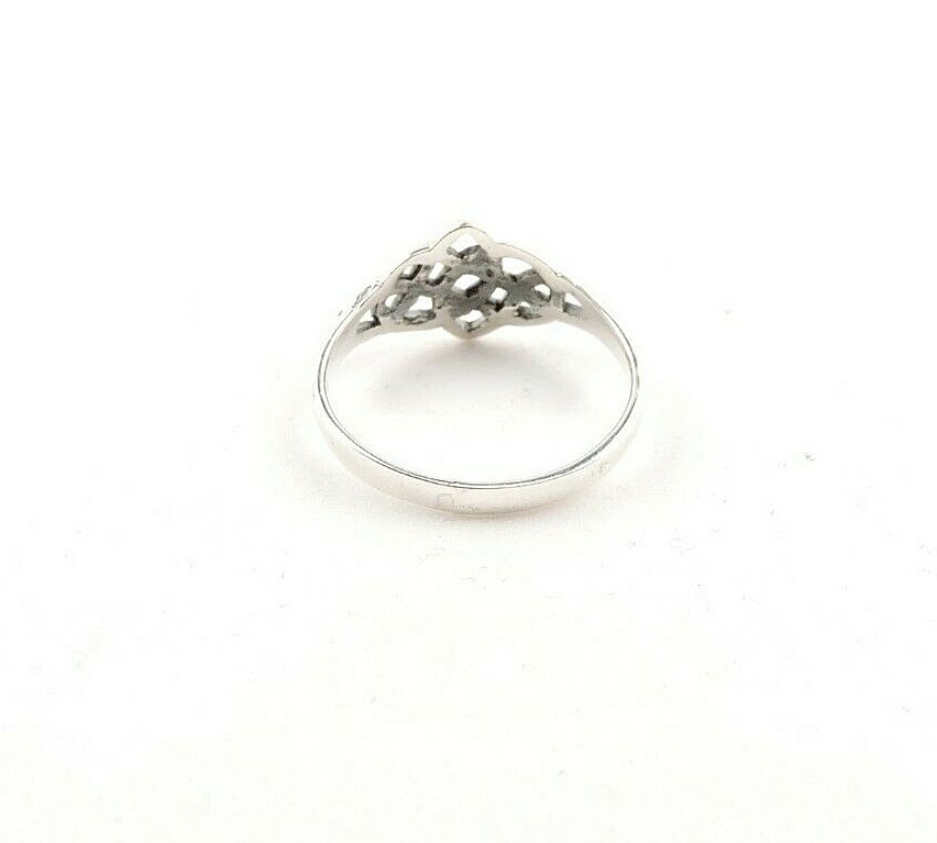 Sterling Silver Celtic Weave Ring – Free Gift Packaging