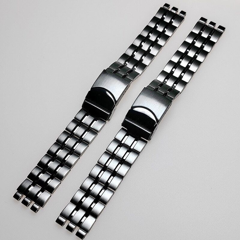19/21mm Stainless Steel Strap for Swatch Watch Band Metal Bracelet Wrist Belt