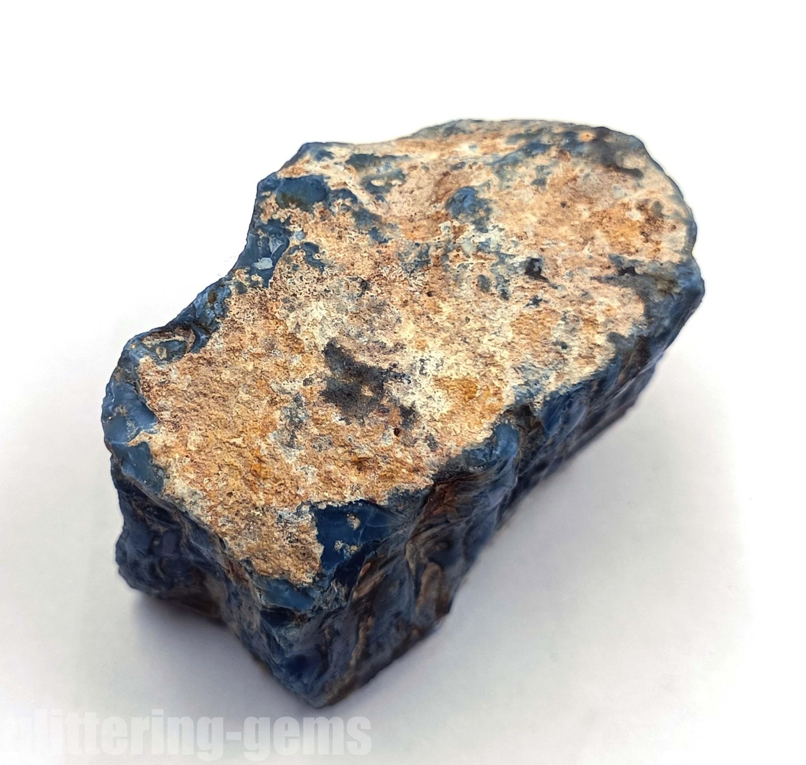 Rare 719.5Ct Natural Sky-Blue Opal Uncut Rough IGL Certified Loose Gemstone 5DNC