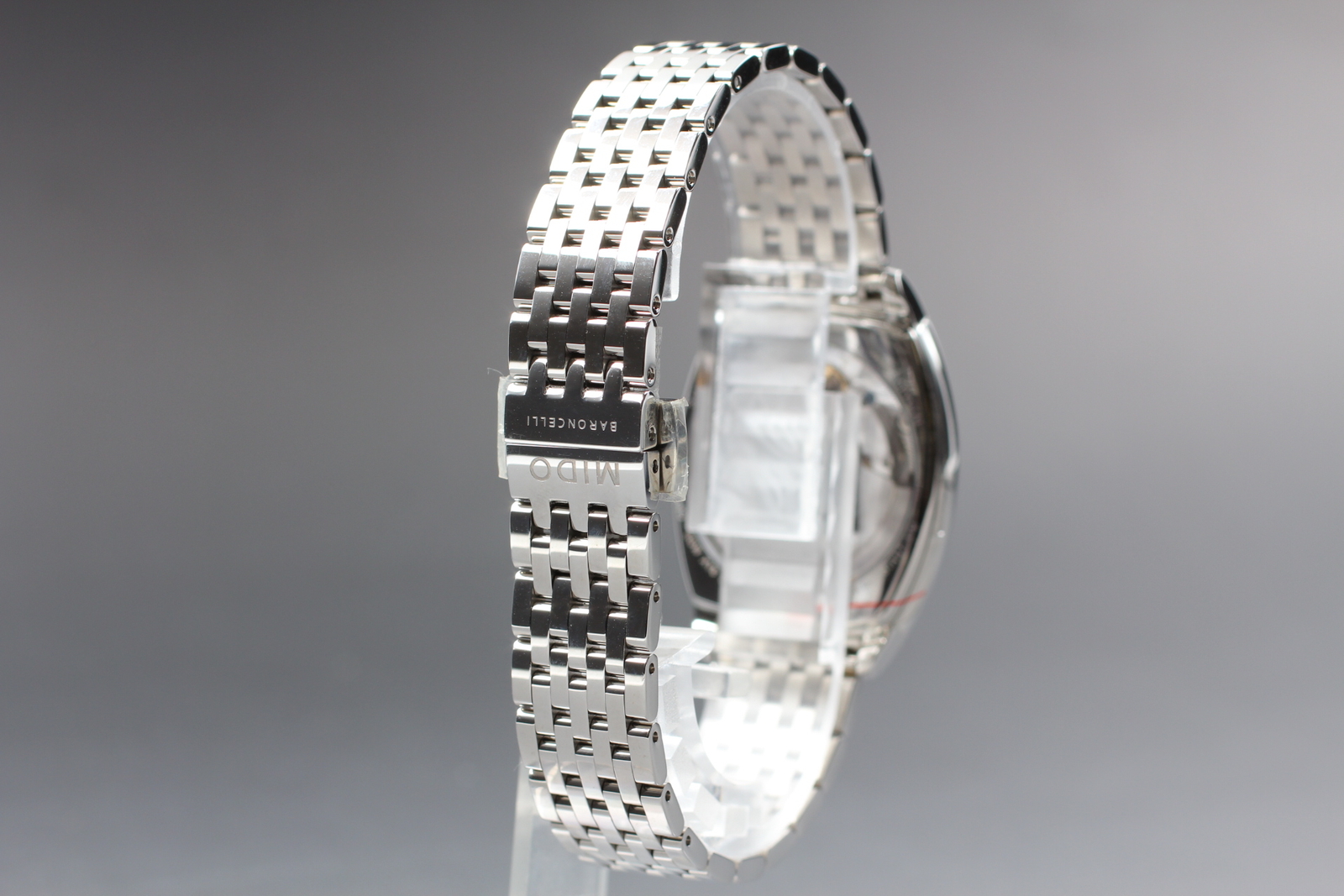 MIDO Baroncelli Tonneau Diamond Dial Auto Full Set Ladies Watch Box Papers