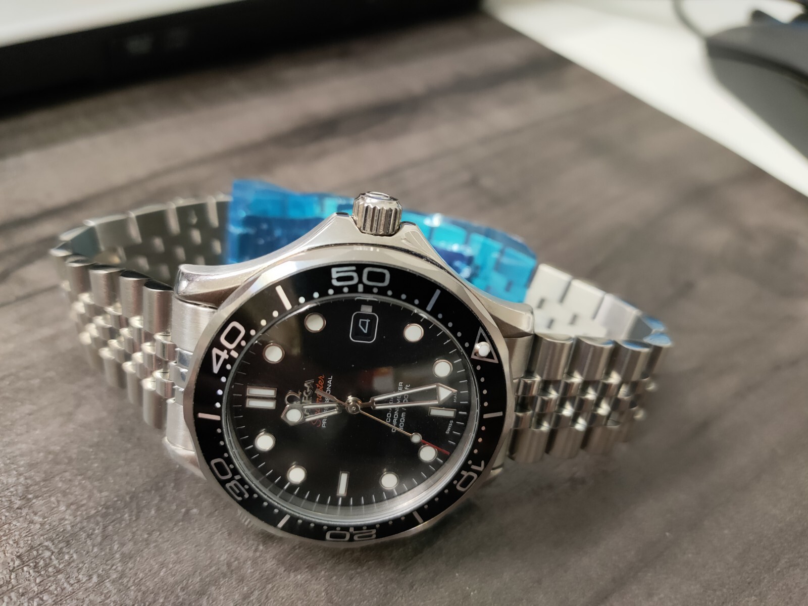 20mm Jubilee Stainless Steel Bracelet For Omega seamaster 300