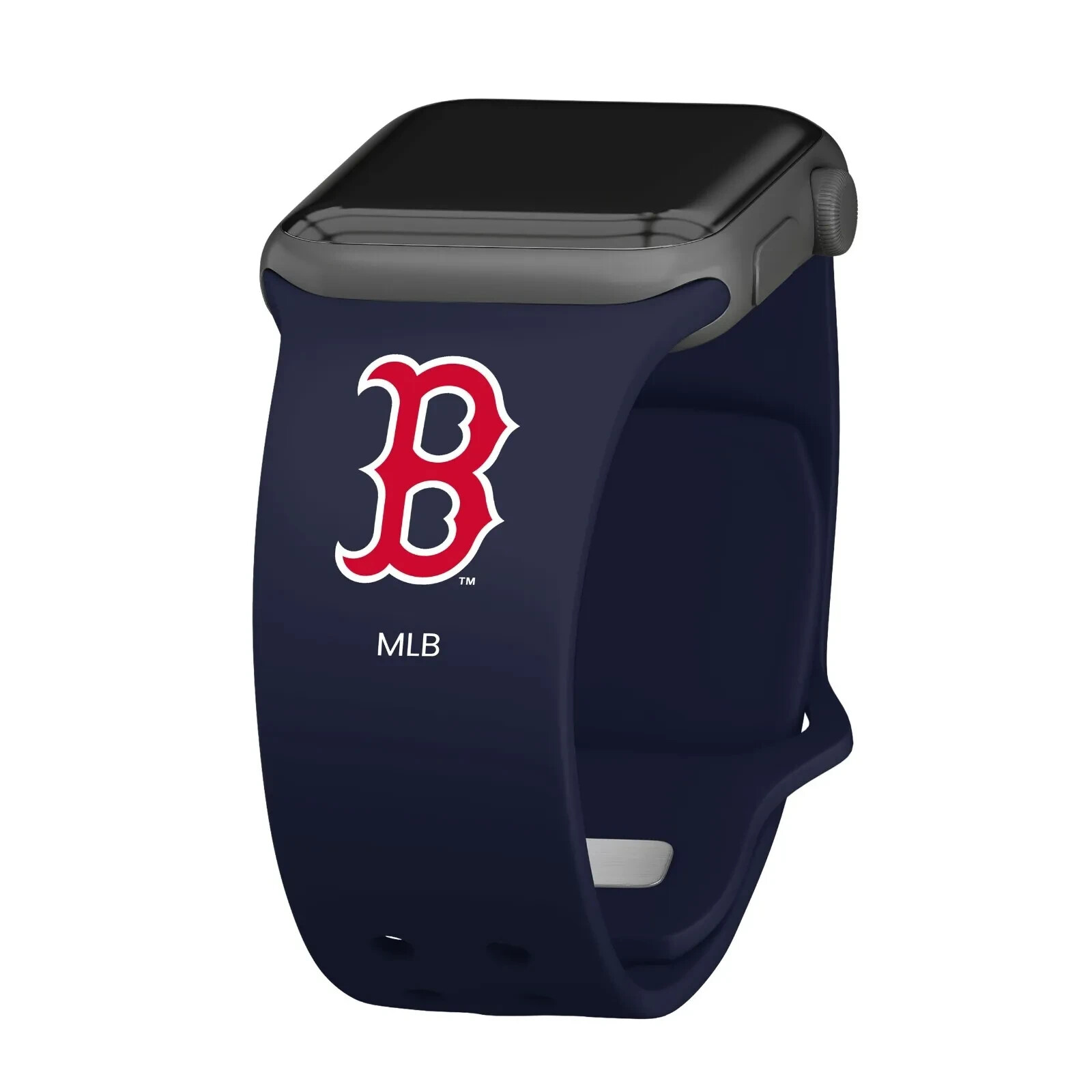 Boston Red Sox Apple Compatible Silicone Apple Watch Band 38mm/40mm/41mm