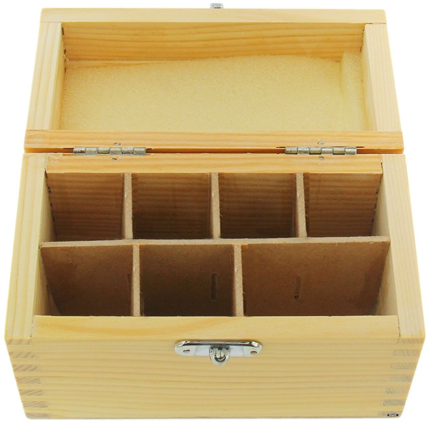 Gold Silver Platinum Testing Kit 6 Sol 10K 14K 18K 22K 24K Stone Box