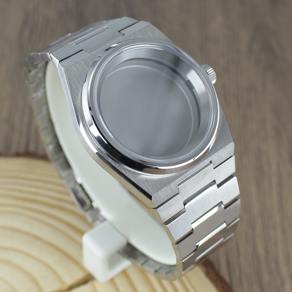 Modify PRX Mod 40mm Watch Case Wristband Sapphire Steel For Seiko NH35 NH36 NH38