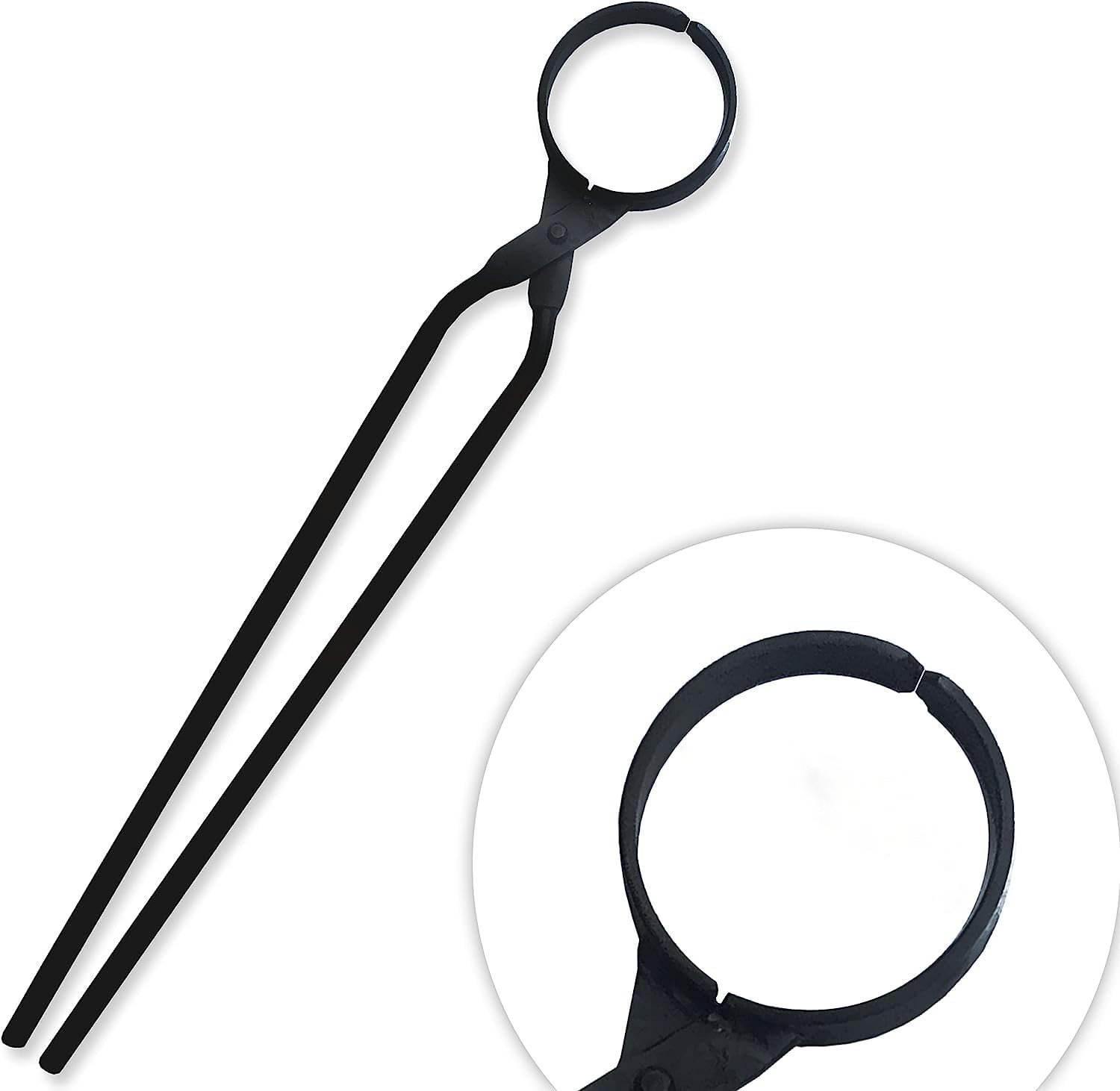 Flask Tongs , 27″ Foundry Crucible 4″ Día Refining Melting Casting Gold Silver