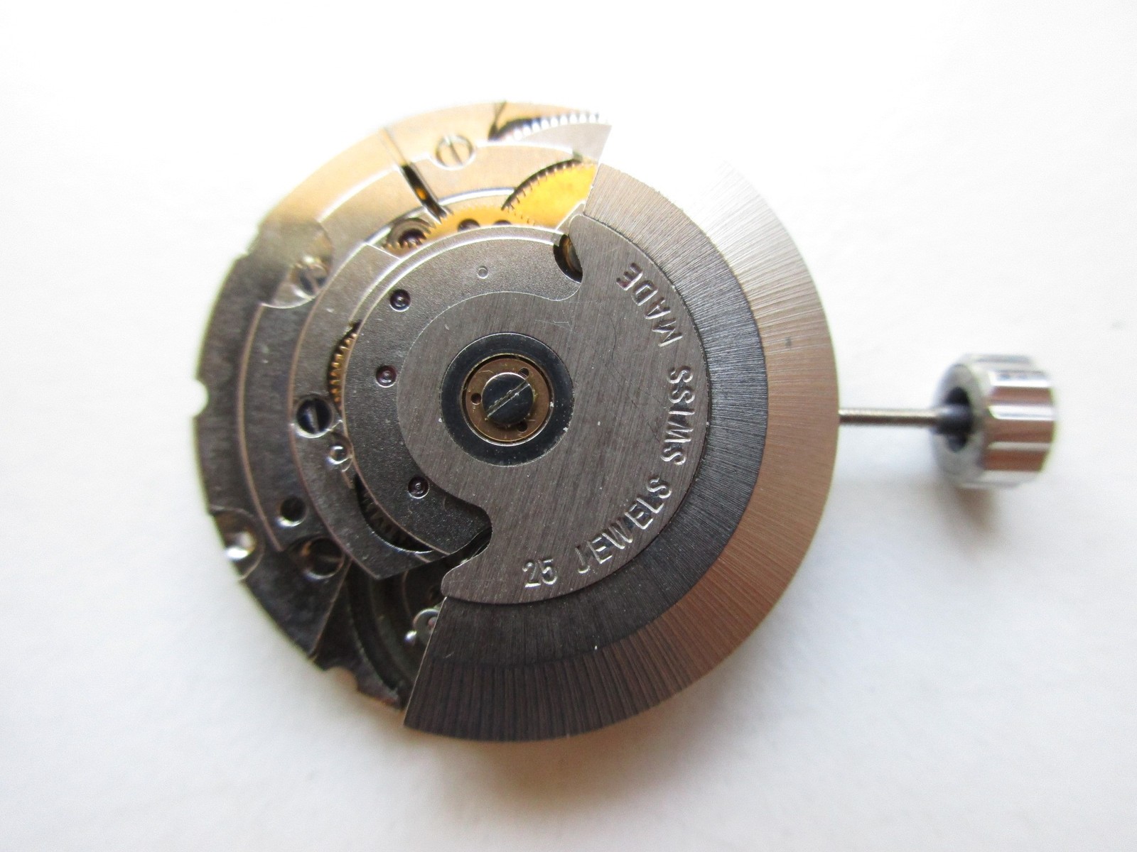 ETA cal. 2782 Swiss 25 jewels automatic watch movement – date at 3 – running