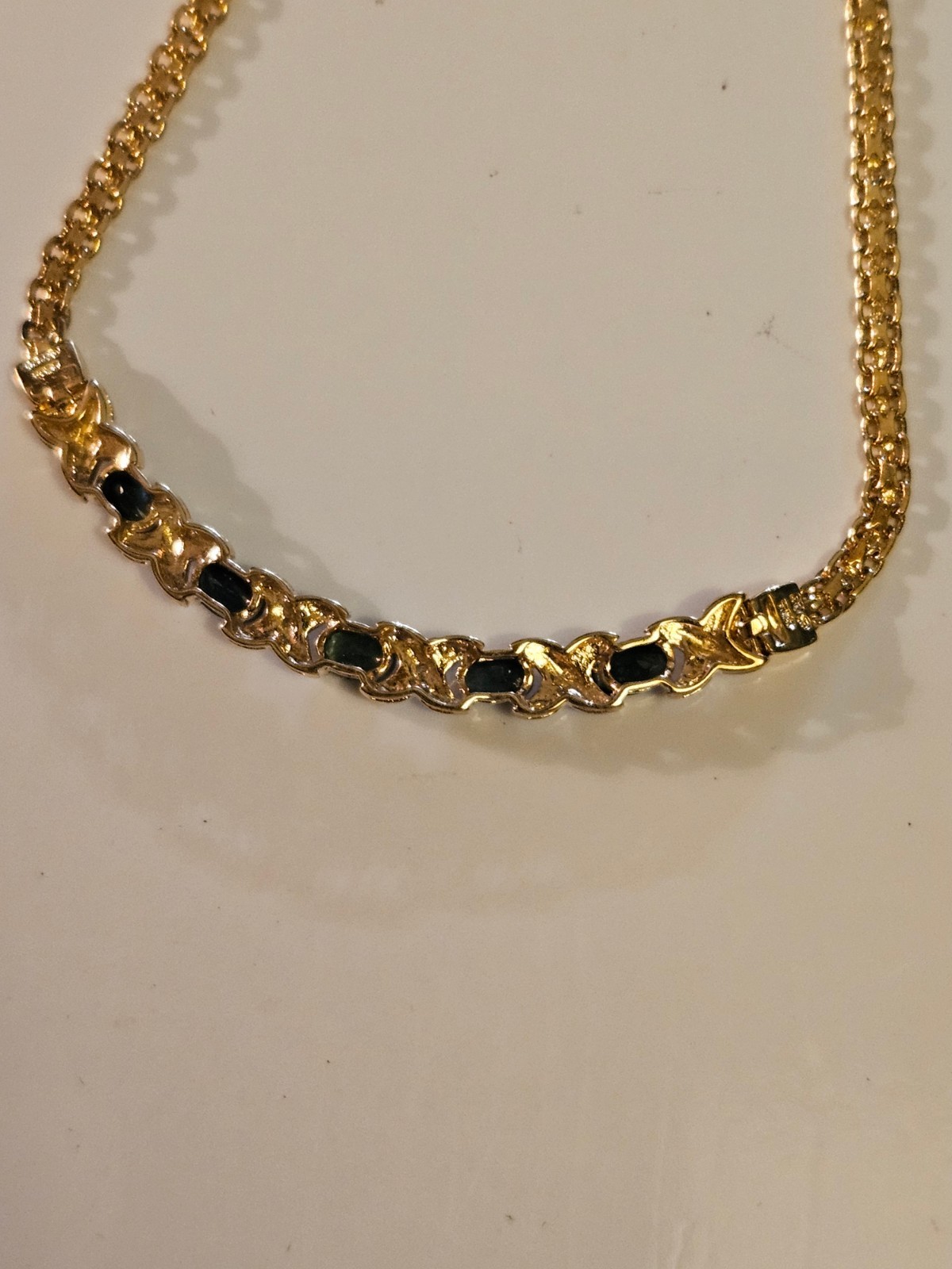 Tested Ruby on presidium necklace