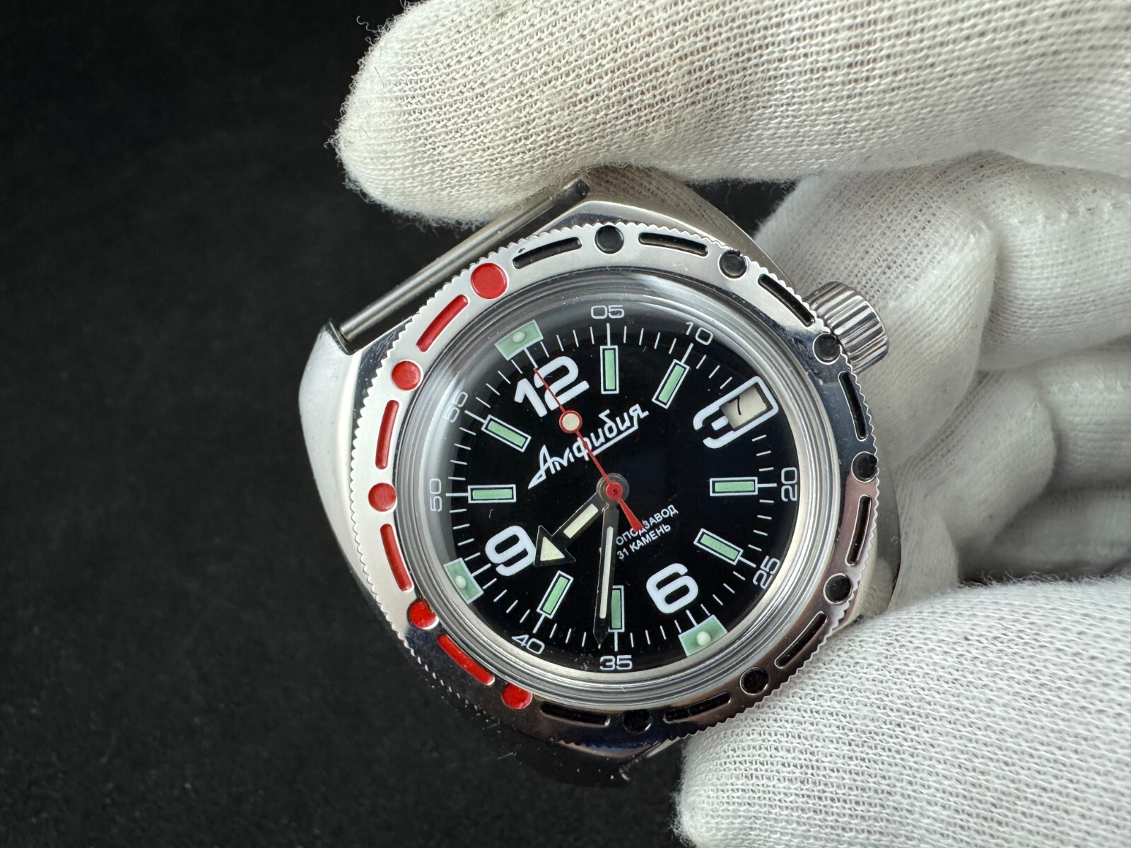 Amphibian Vostok 2416 Diver 200m 20Atm Automatic Mechanical served