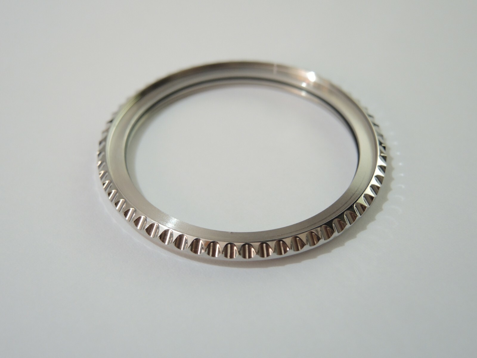 NEW STAINLESS ROTATING BEZEL SUBSTYLE LARGE DIVERS 10BAR SKX031-033 (7S26-0040)