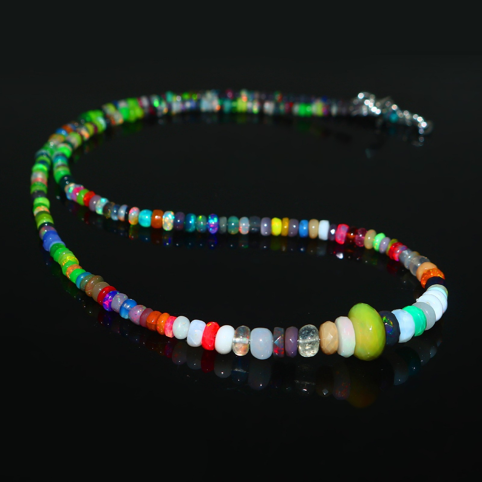 Top Quality Opal beads Rondelle Opal beads Multi-Color Opal Gift For Friend