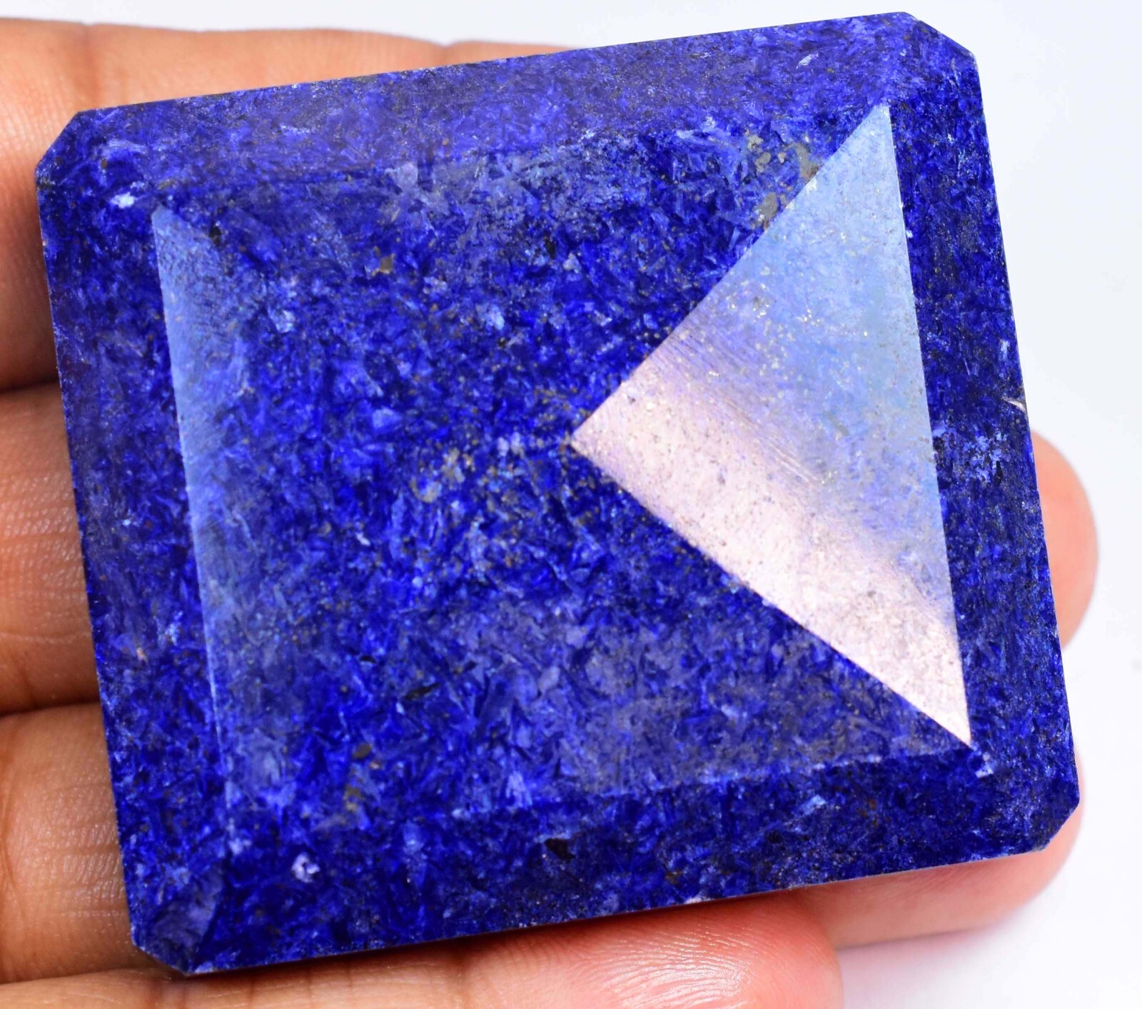 611.70 Ct Natural Huge Blue Sapphire Certified Museum Use Emerald Loose Gemstone