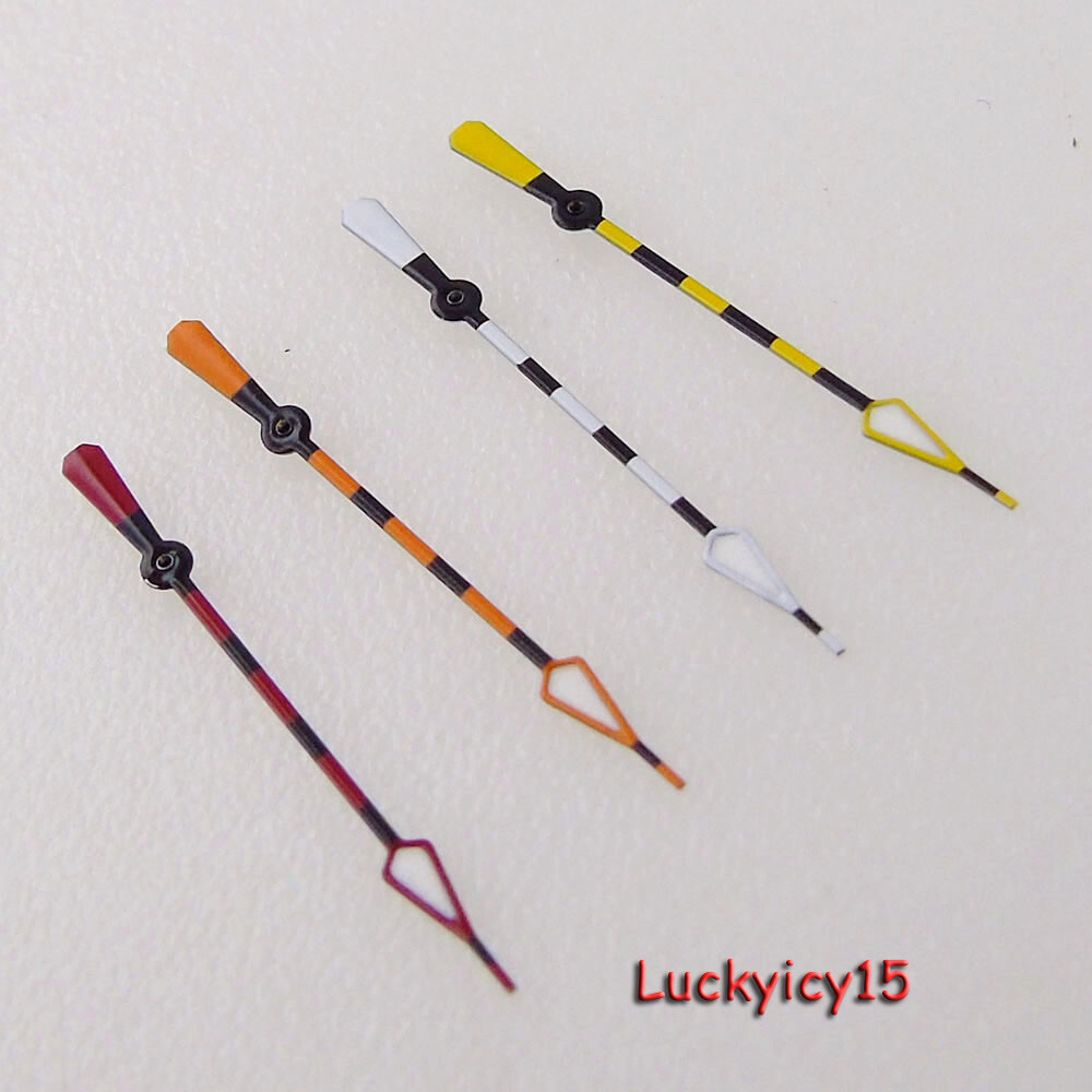 14.5mm Yellow Red Black Watch Second Hand fit NH35 NH36 7s35 7s26 4r35 7009 6309