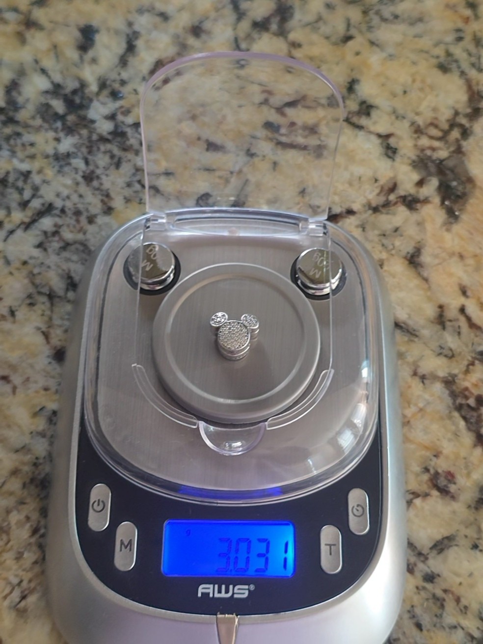 Pandora Disney Parks Mickey Icon Pavé Clip Charm