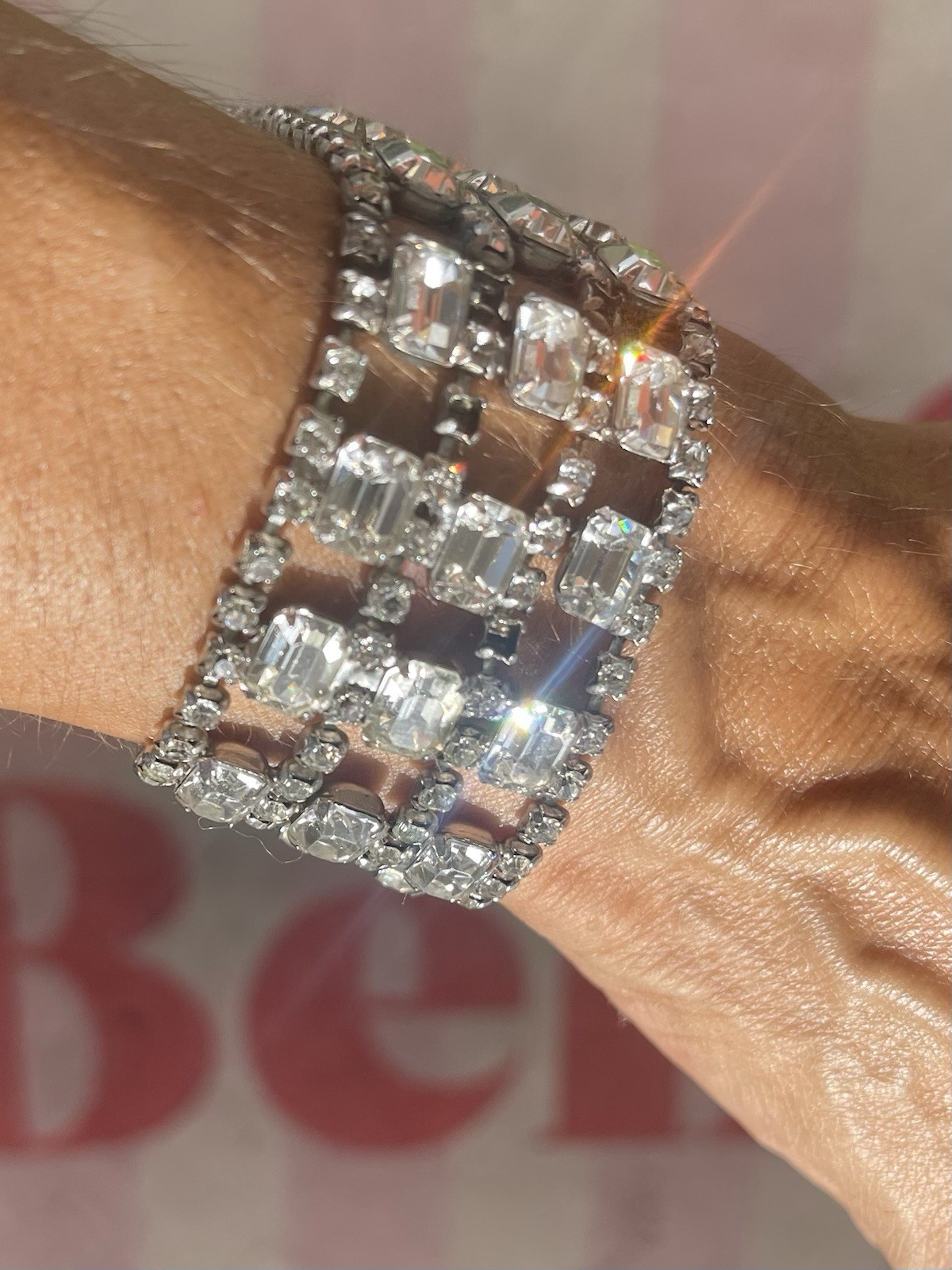 Vintage Luxury Bracelet With Safety Chain