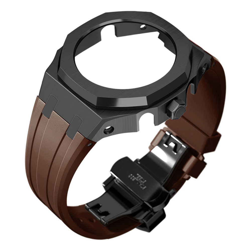 Premium 316L Stainless Steel Case + Strap AP Mod Kit for Casioak GA2100/GA2110