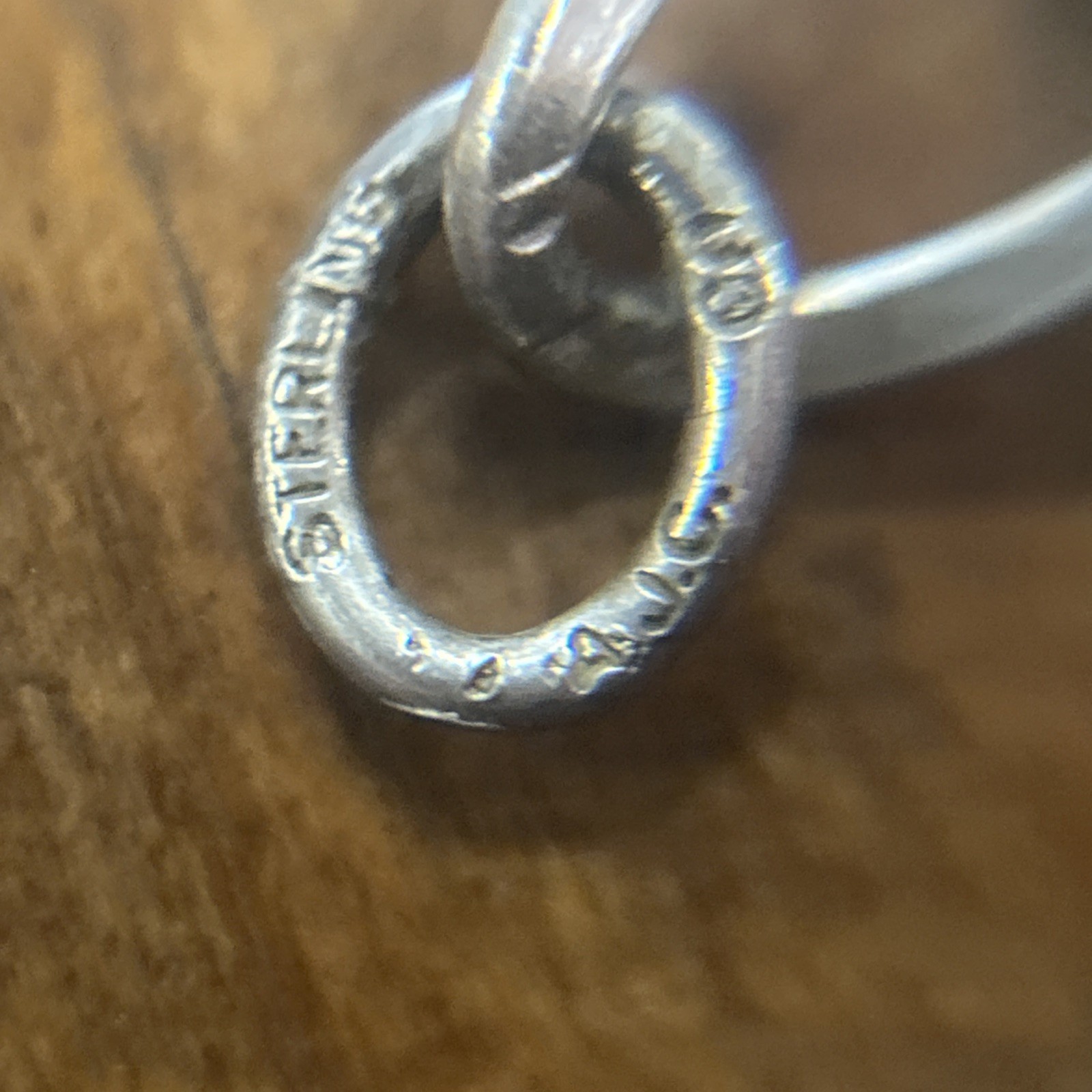 7” A.J.C Sterling Silver Curb Chain Bracelet 7.36 Grams