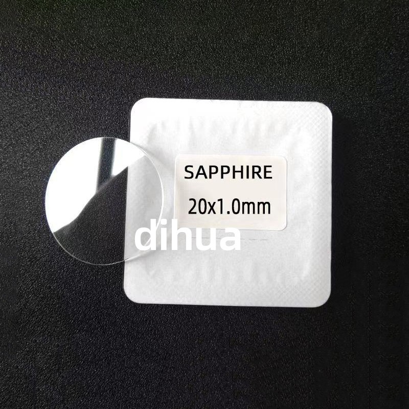 Double Dome 0.8/1.0/1.2/1.5/2.0mm Thick Sapphire Round Watch Glass Crystal