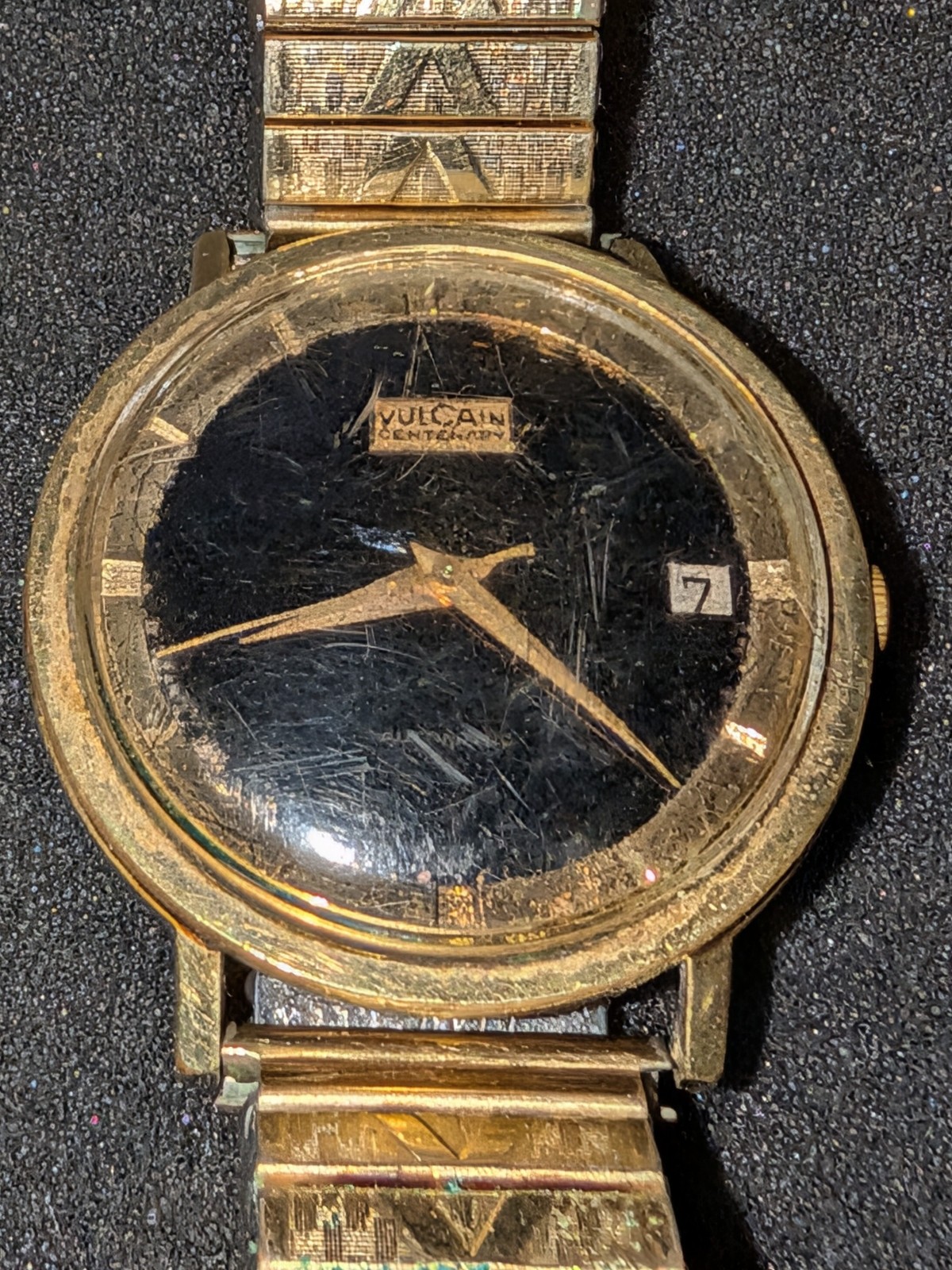 Vulcain Geneve Centenary R3619A Automatic Date Watch Runs Ships From Canada!